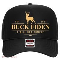 Buck Fiden I Will Not Comply Deer Hat thumb 0