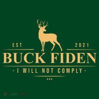 Buck Fiden I Will Not Comply Deer Visor thumb 3