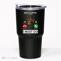 Big Floppa Is Calling Funny Caracal Big Cat Meme Tumbler thumb 0