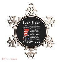 Buck Fiden I Do Not Like Your Border With No Wall US Flag Ornament thumb 0