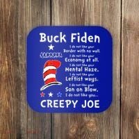 Buck Fiden I Do Not Like Your Border With No Wall US Flag Coaster thumb 0