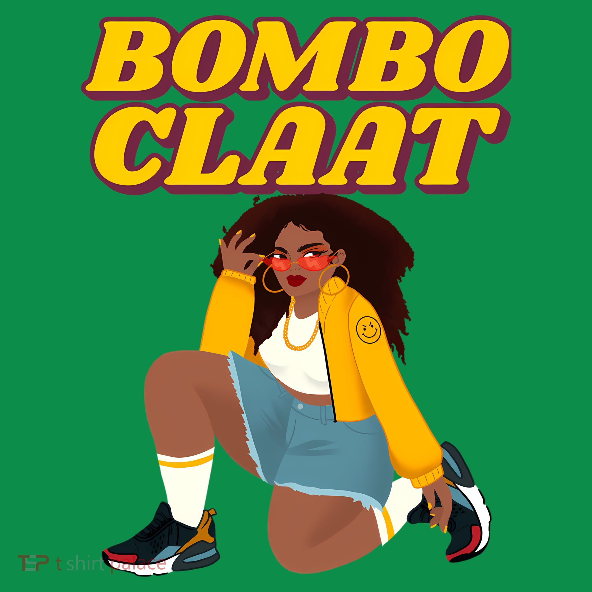 Bomboclaat Funny Jamaican Tiktok Twitter Trending Meme Long Sleeve Shirt