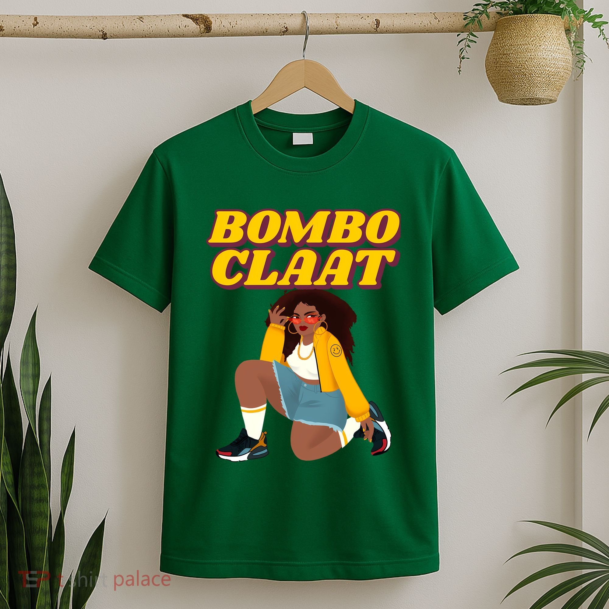 Bomboclaat Funny Jamaican Tiktok Twitter Trending Meme T-Shirt