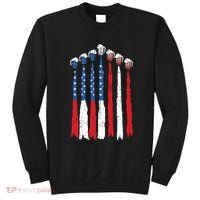 Beer Fighter Jet American Flag Usa 4th Of July Drinking Beer Sweatshirt thumb 0
