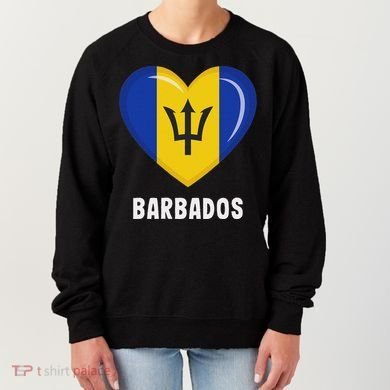 Barbados Flag Jersey Barbadian Women's Sweatshirt