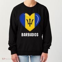 Barbados Flag Jersey Barbadian Women's Sweatshirt thumb 0