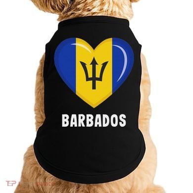 Barbados Flag Jersey Barbadian Doggie Tank