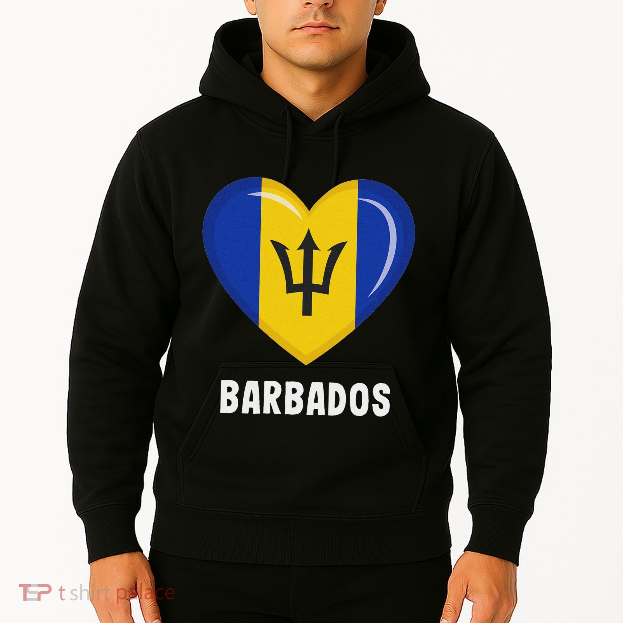 Barbados Flag Jersey Barbadian Hoodie