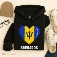 Barbados Flag Jersey Barbadian Hoodie thumb 4