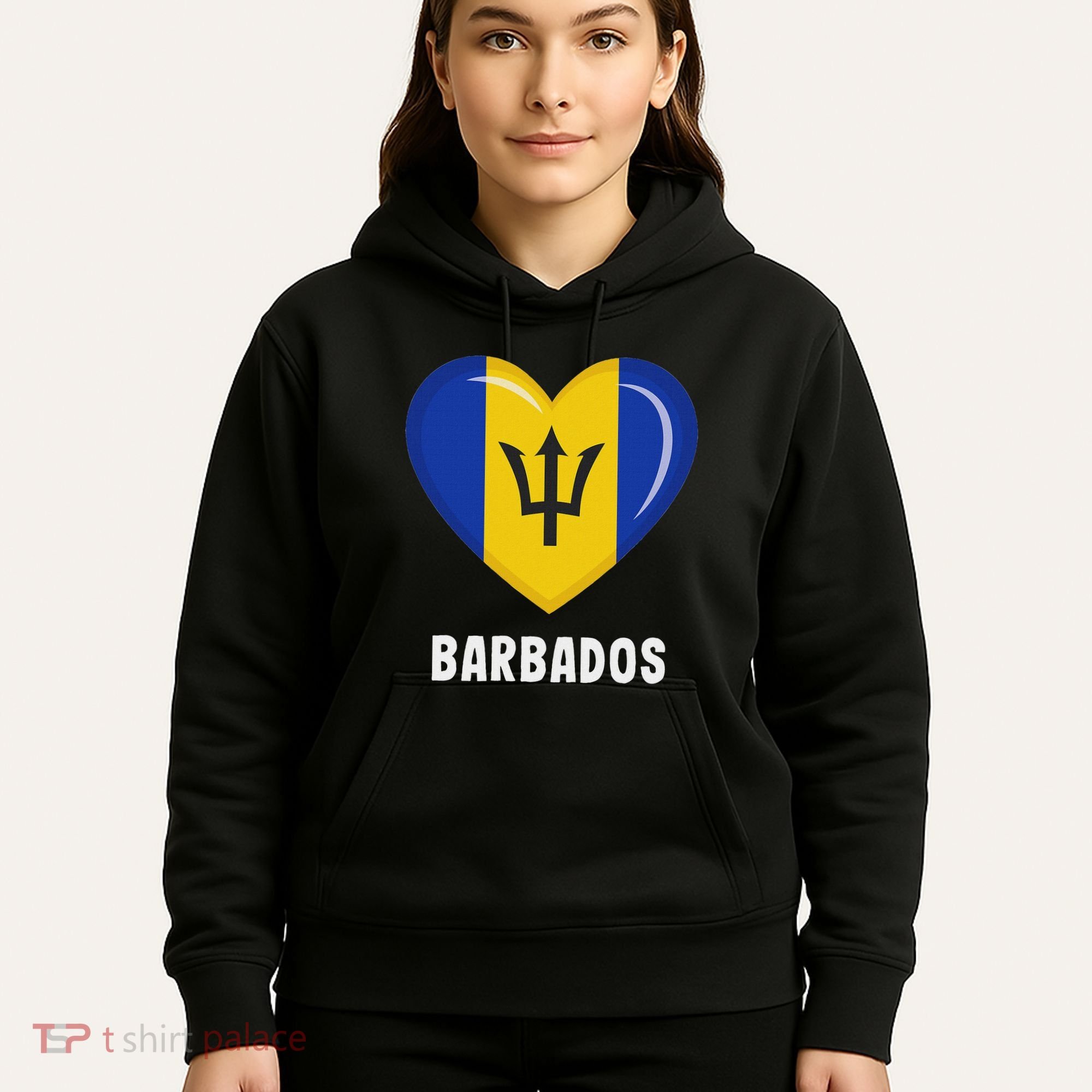 Barbados Flag Jersey Barbadian Hoodie