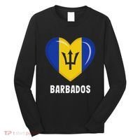 Barbados Flag Jersey Barbadian Long Sleeve Shirt thumb 0