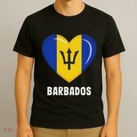 Barbados Flag Jersey Barbadian T-Shirt thumb 3