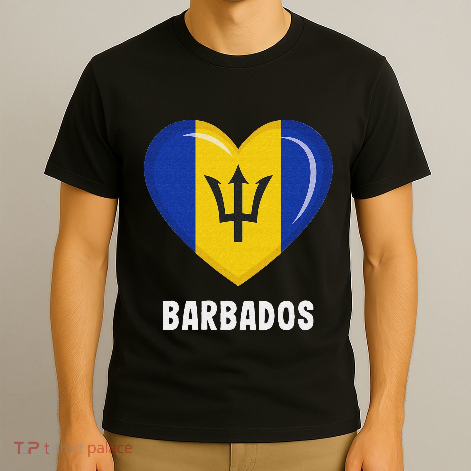 Barbados Flag Jersey Barbadian T-Shirt
