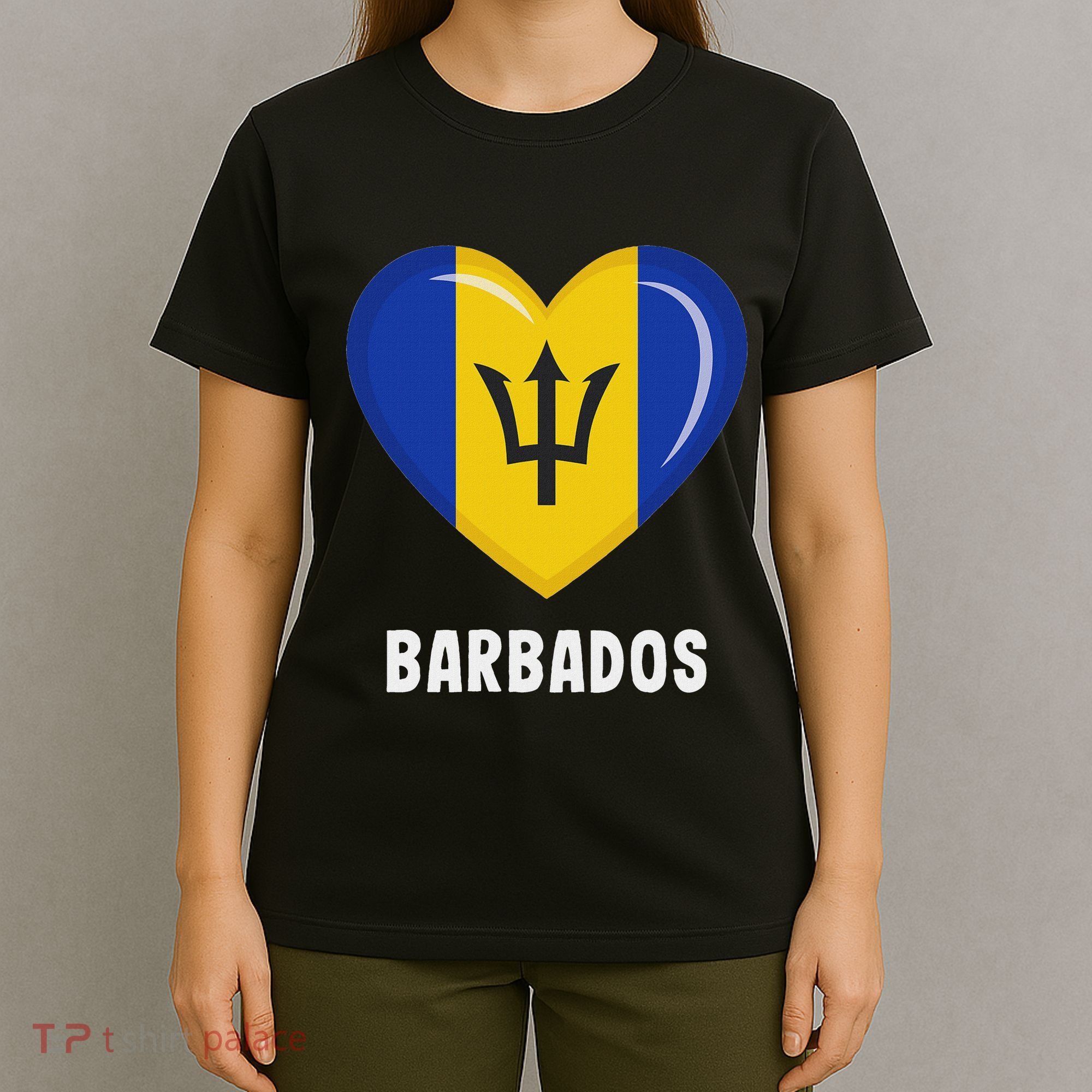 Barbados Flag Jersey Barbadian T-Shirt