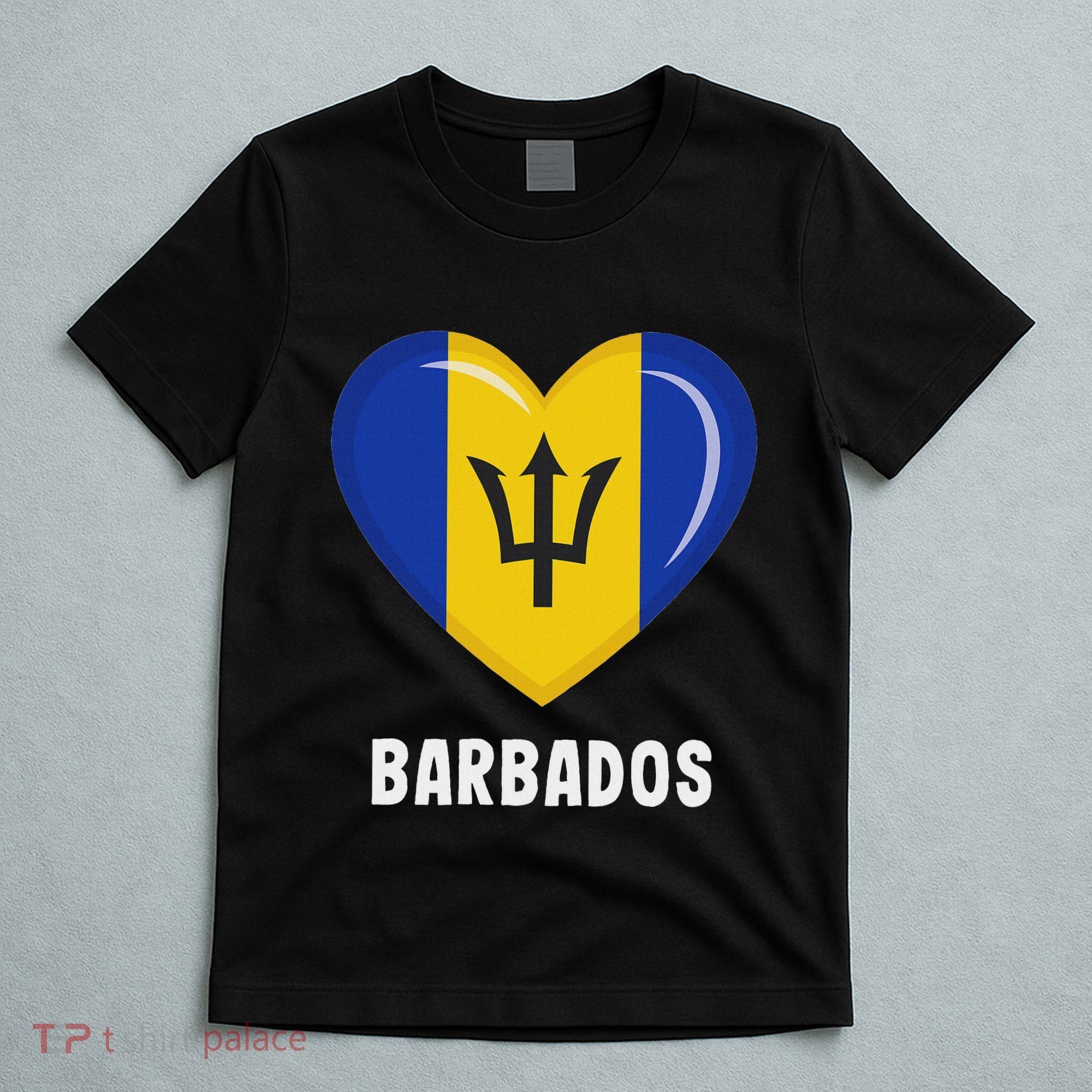 Barbados Flag Jersey Barbadian T-Shirt