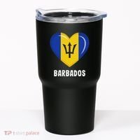 Barbados Flag Jersey Barbadian Tumbler thumb 0