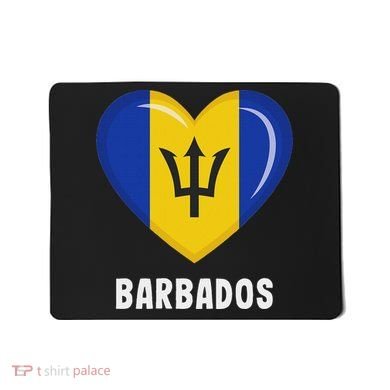 Barbados Flag Jersey Barbadian Mousepad