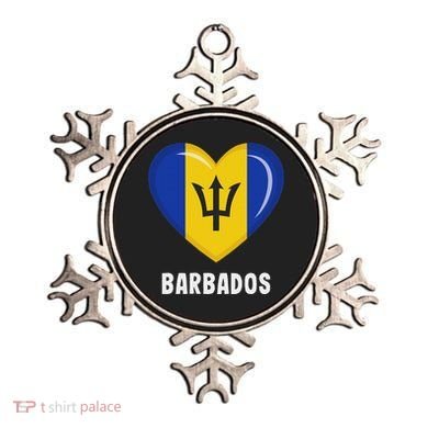 Barbados Flag Jersey Barbadian Ornament