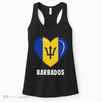 Barbados Flag Jersey Barbadian Women's Tank Top thumb 0