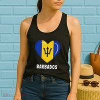 Barbados Flag Jersey Barbadian Women's Tank Top thumb 2