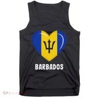 Barbados Flag Jersey Barbadian Tank Top thumb 0