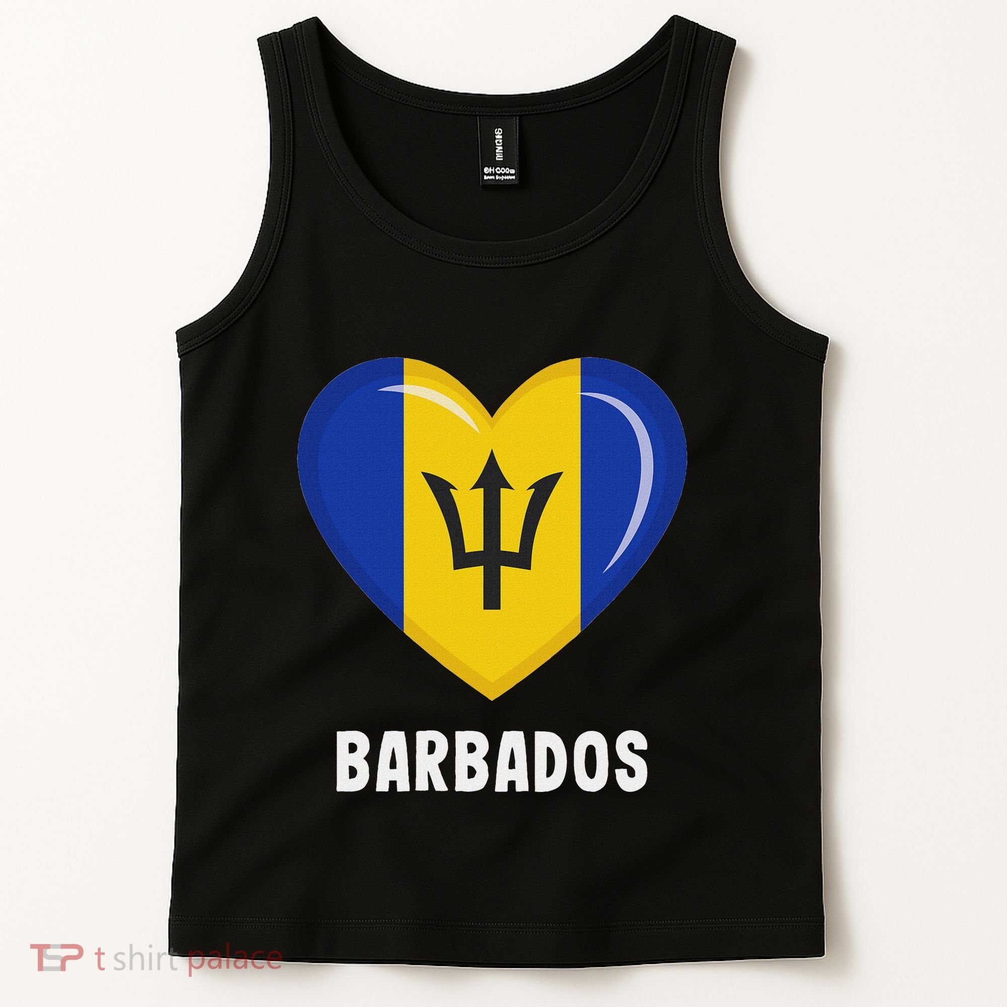 Barbados Flag Jersey Barbadian Tank Top