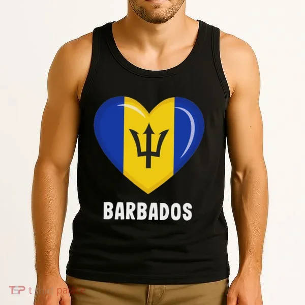 Barbados Flag Jersey Barbadian Tank Top