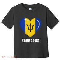 Barbados Flag Jersey Barbadian Toddler T-Shirt thumb 0