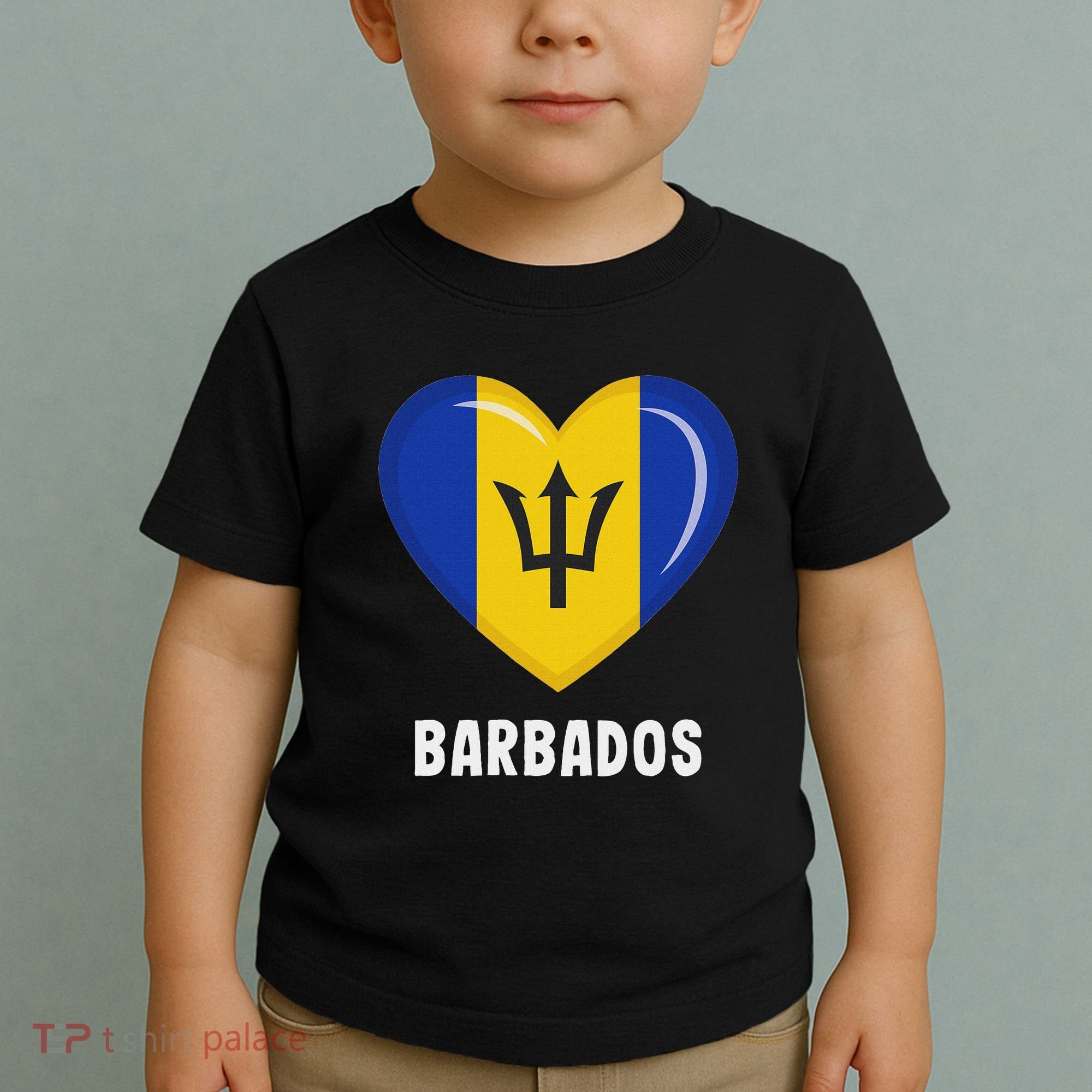 Barbados Flag Jersey Barbadian Toddler T-Shirt