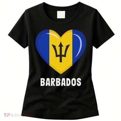 Barbados Flag Jersey Barbadian Women's T-Shirt