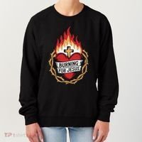 Burning For Jesus Heart Women's Sweatshirt thumb 0
