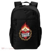 Burning For Jesus Heart Backpack thumb 0