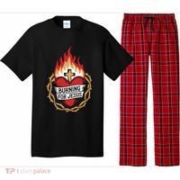 Burning For Jesus Heart Pajama Set thumb 0