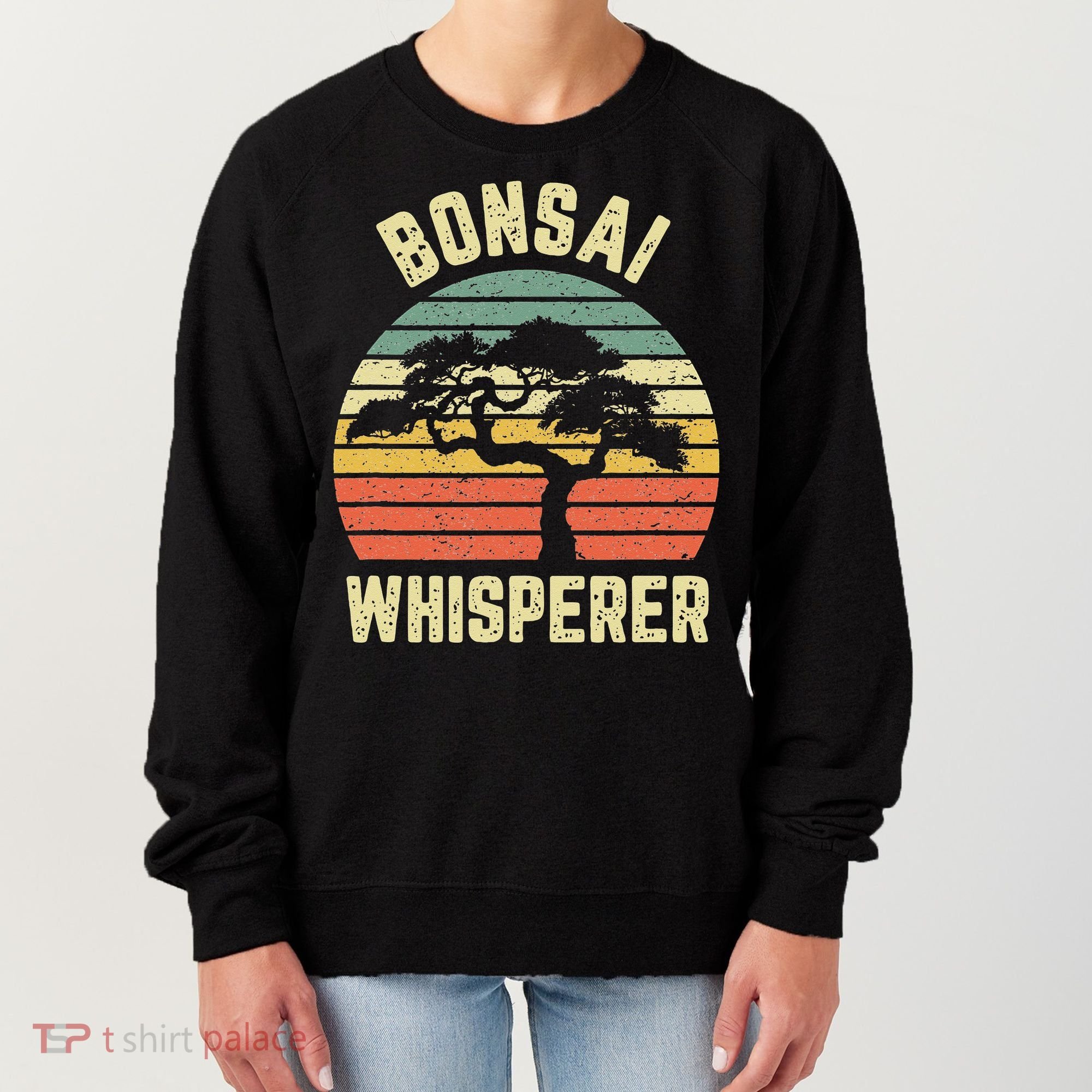 Bonsai Funny Japanese Bonsai Tree Whisperer Gift Women's Sweatshirt