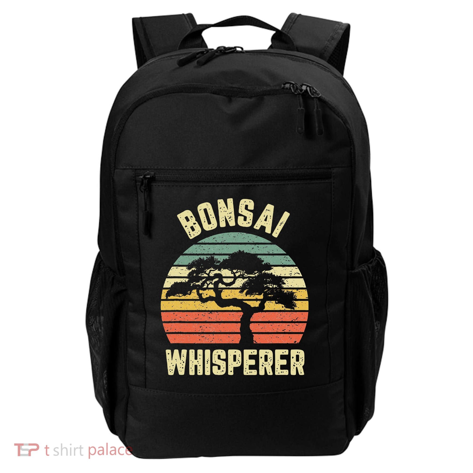 Bonsai Funny Japanese Bonsai Tree Whisperer Gift Backpack