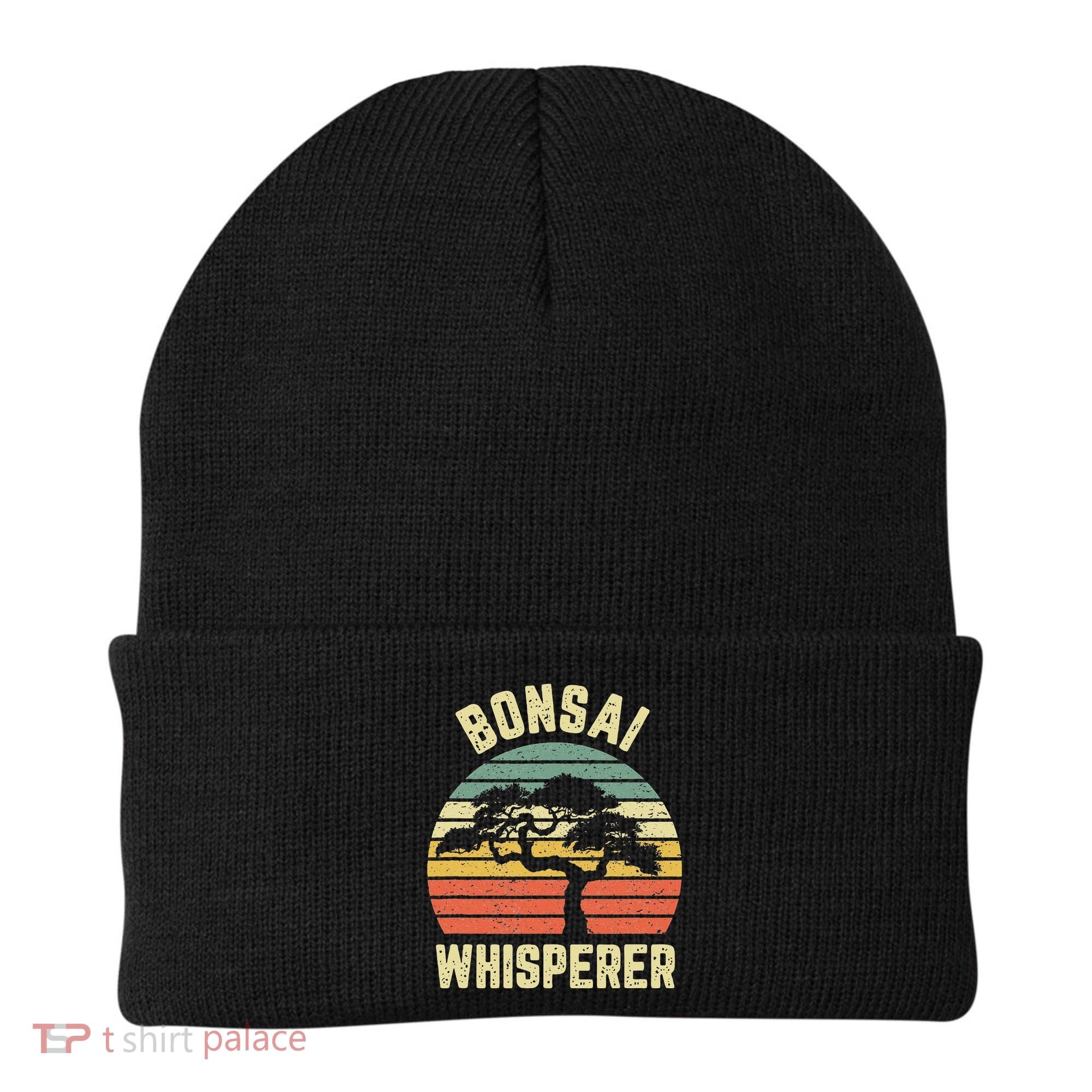 Bonsai Funny Japanese Bonsai Tree Whisperer Gift Beanie