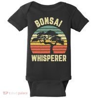 Bonsai Funny Japanese Bonsai Tree Whisperer Gift Baby Bodysuit thumb 0