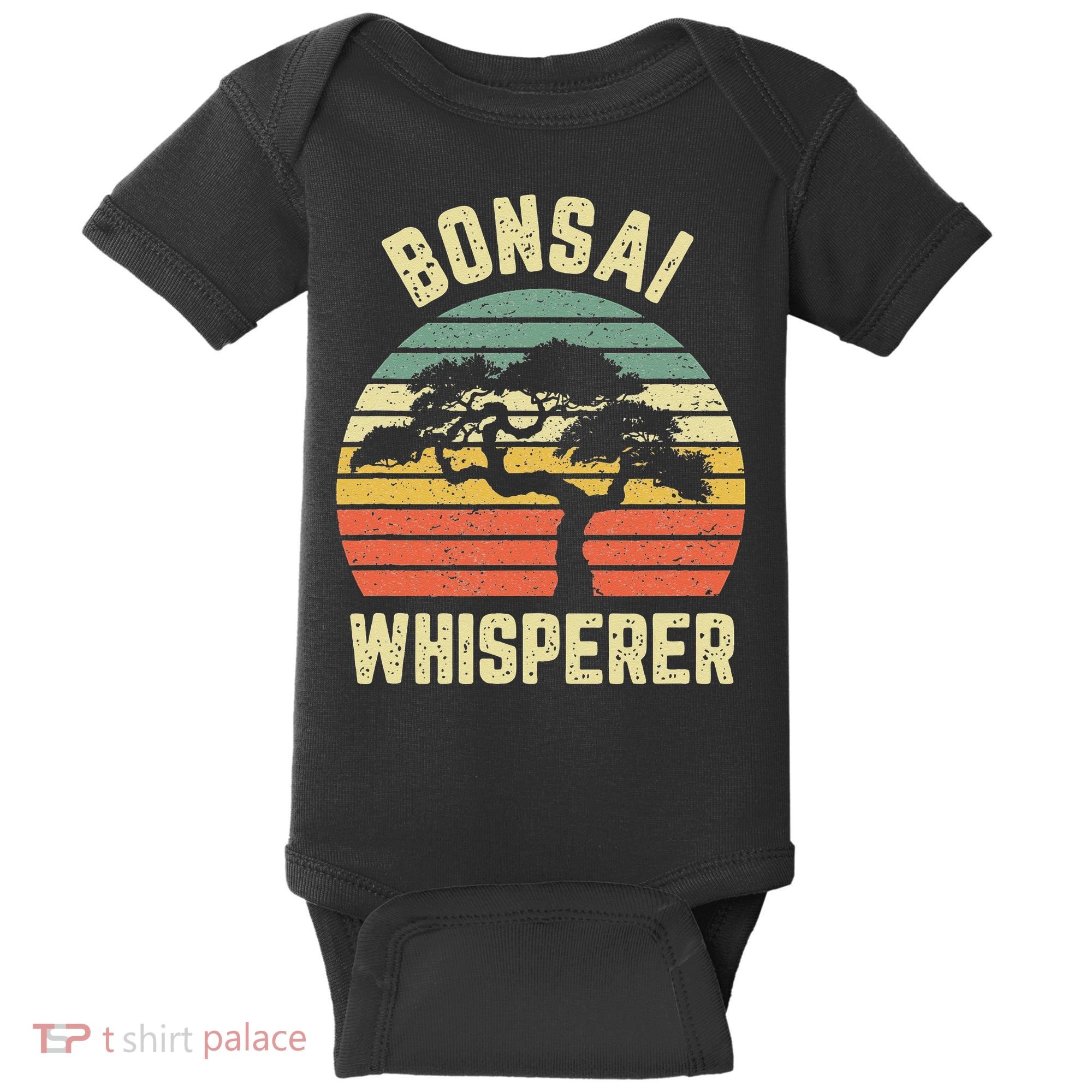 Bonsai Funny Japanese Bonsai Tree Whisperer Gift Baby Bodysuit