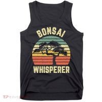 Bonsai Funny Japanese Bonsai Tree Whisperer Gift Tank Top thumb 0