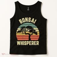 Bonsai Funny Japanese Bonsai Tree Whisperer Gift Tank Top thumb 2