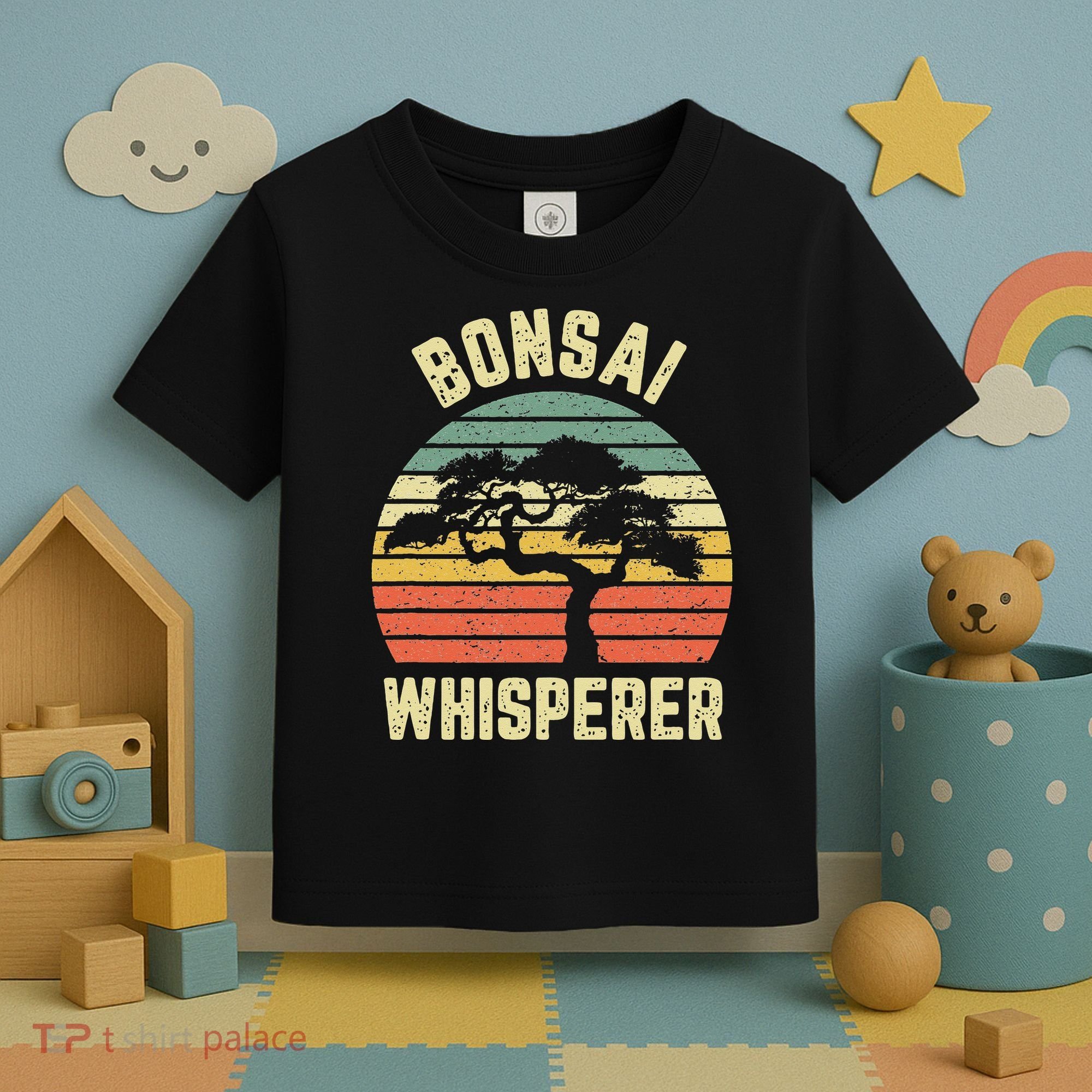 Bonsai Funny Japanese Bonsai Tree Whisperer Gift Toddler T-Shirt