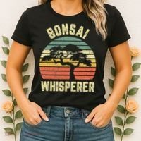 Bonsai Funny Japanese Bonsai Tree Whisperer Gift Women's T-Shirt thumb 2