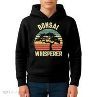 Bonsai Funny Japanese Bonsai Tree Whisperer Gift Kids Hoodie thumb 4