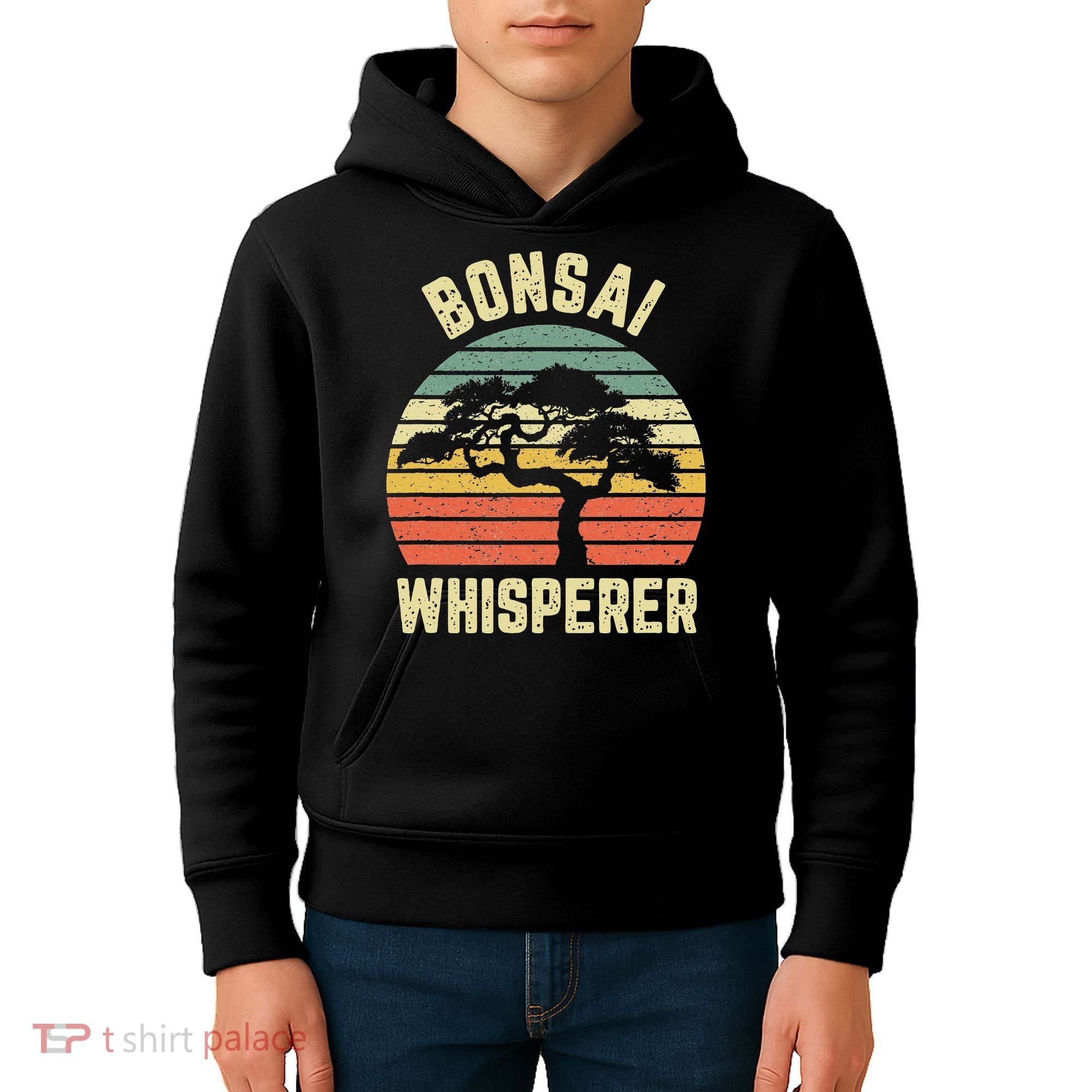 Bonsai Funny Japanese Bonsai Tree Whisperer Gift Kids Hoodie