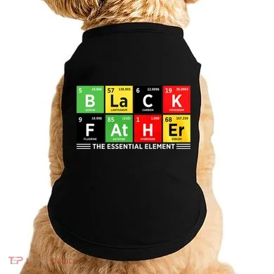 Black Father Juneteenth Essential Element Doggie Tank