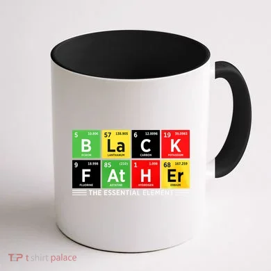 Black Father Juneteenth Essential Element Coffee Mug back