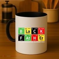 Black Father Juneteenth Essential Element Coffee Mug thumb 4