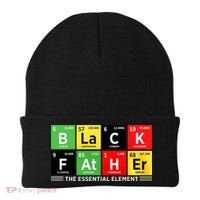 Black Father Juneteenth Essential Element Beanie thumb 0
