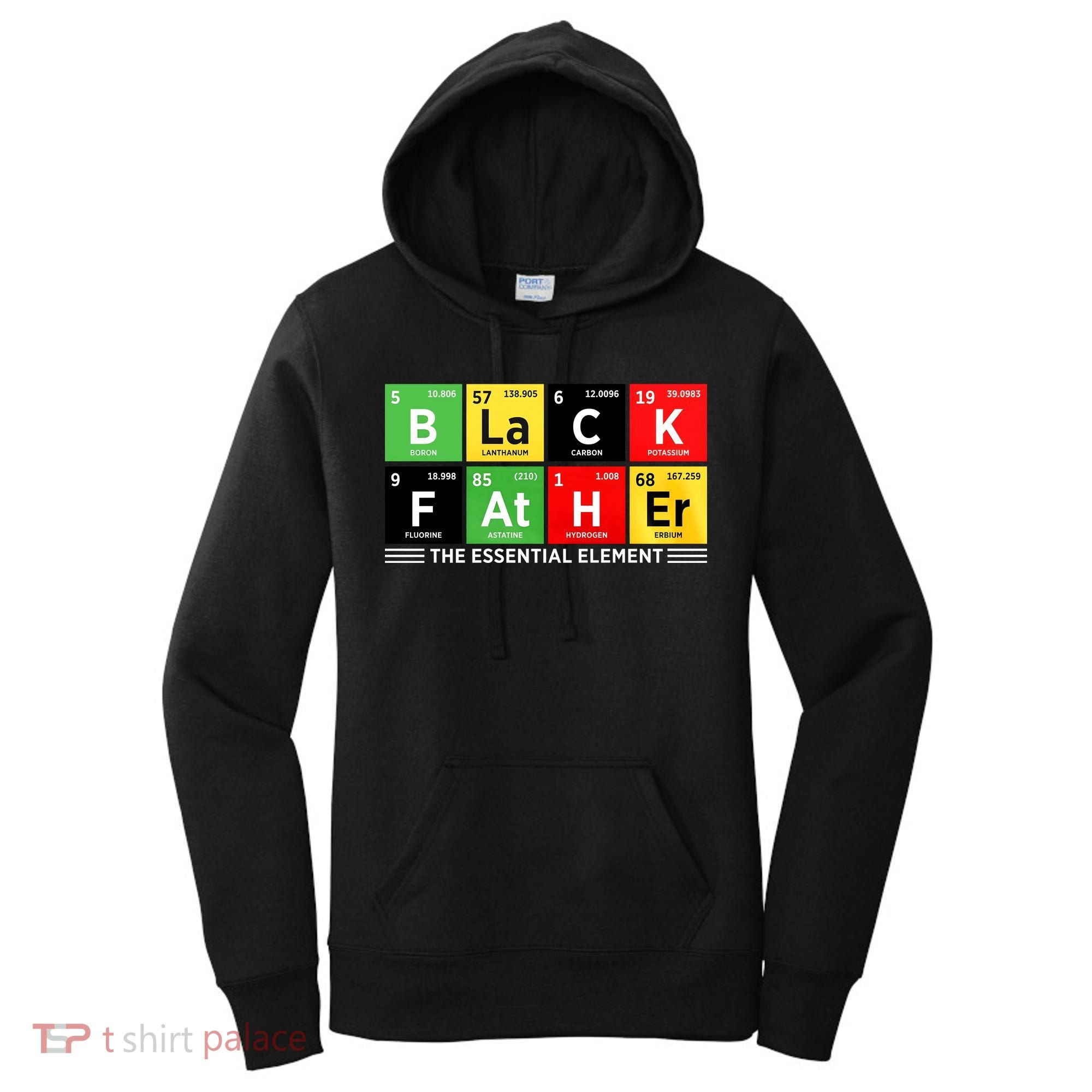 Black Father Juneteenth Essential Element Women's Hoodie