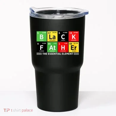 Black Father Juneteenth Essential Element Tumbler